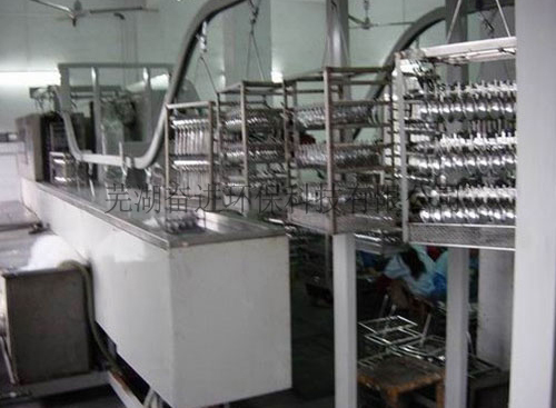 懸掛超聲波清洗機流水線