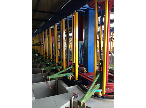 垂直升降環形電鍍自動線