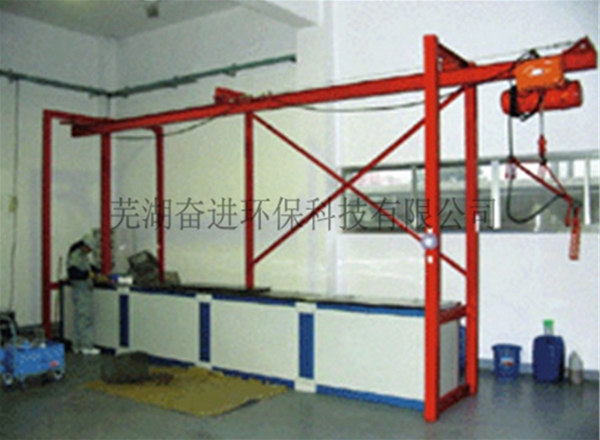 多槽超聲波清洗機(jī)（電動(dòng)葫蘆型）