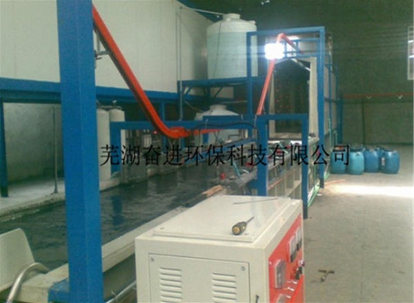 懸掛式電泳生產線