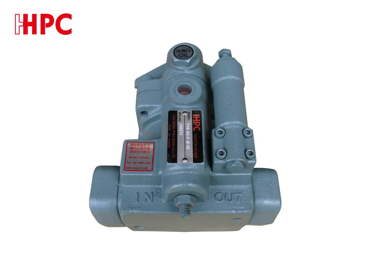 臺灣HHPC旭宏P16-A3-F-R-01壓力補償控制型