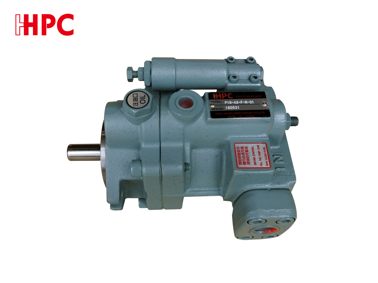 臺灣HHPC旭宏P16-A3-F-R-01壓力補償控制型