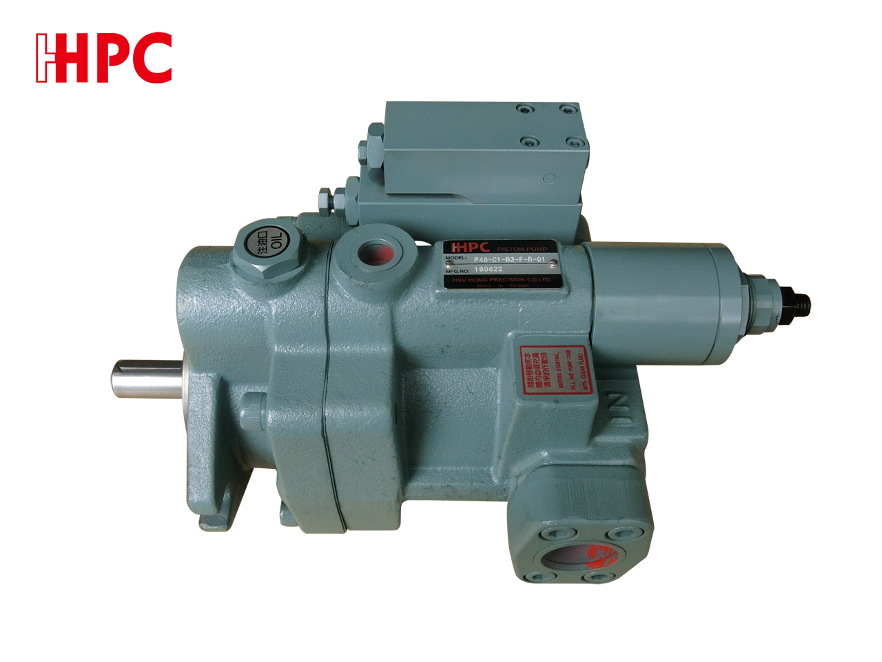 臺灣HHPC旭宏P(guān)16-C1-B3-F-R-01兩壓兩流高壓側(cè)壓力外控型