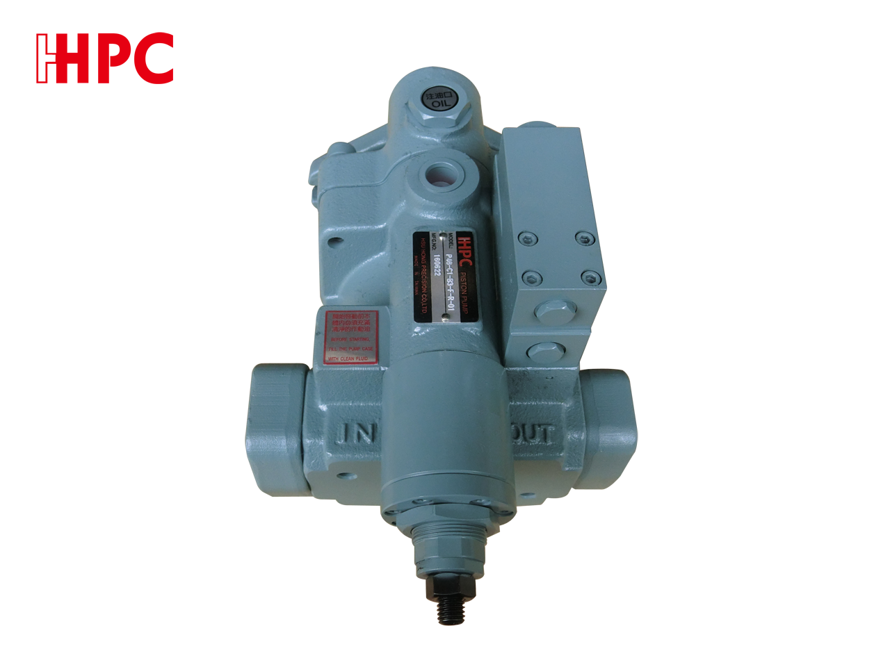 臺灣HHPC旭宏P(guān)16-C1-B3-F-R-01兩壓兩流高壓側(cè)壓力外控型