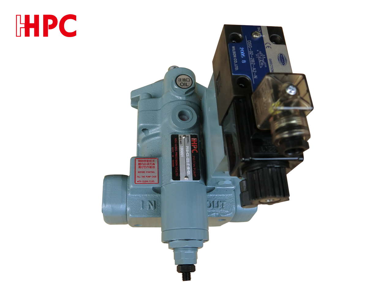 臺灣HHPC旭宏P16-C1-D3-F-R-01兩壓兩流附電磁低壓卸載型