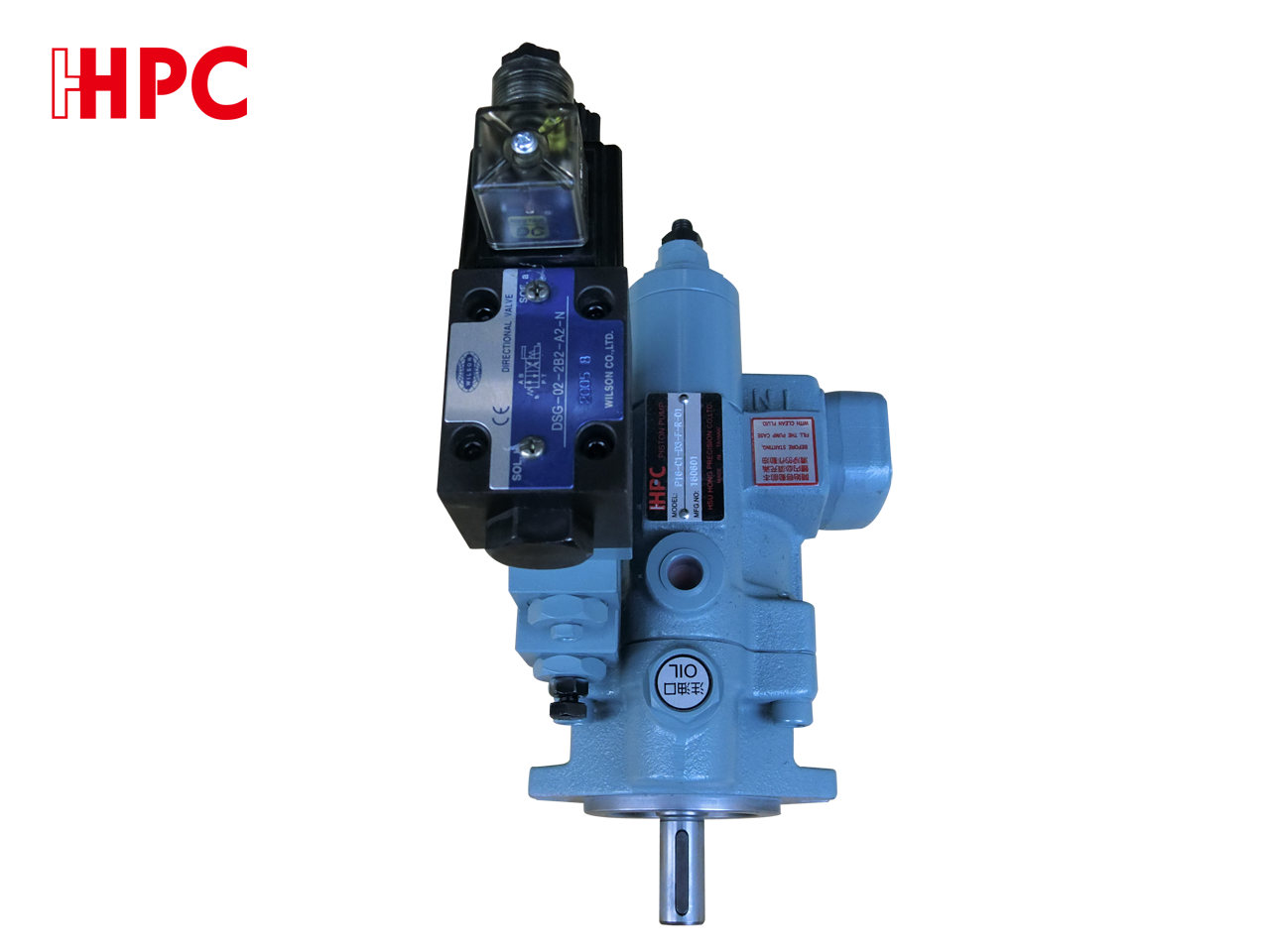 臺灣HHPC旭宏P16-C1-D3-F-R-01兩壓兩流附電磁低壓卸載型