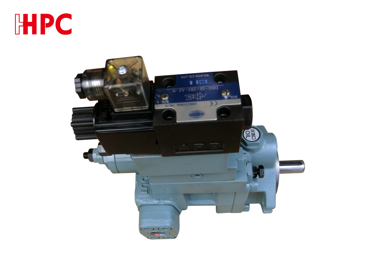 臺灣HHPC旭宏P16-C1-D3-F-R-01兩壓兩流附電磁低壓卸載型