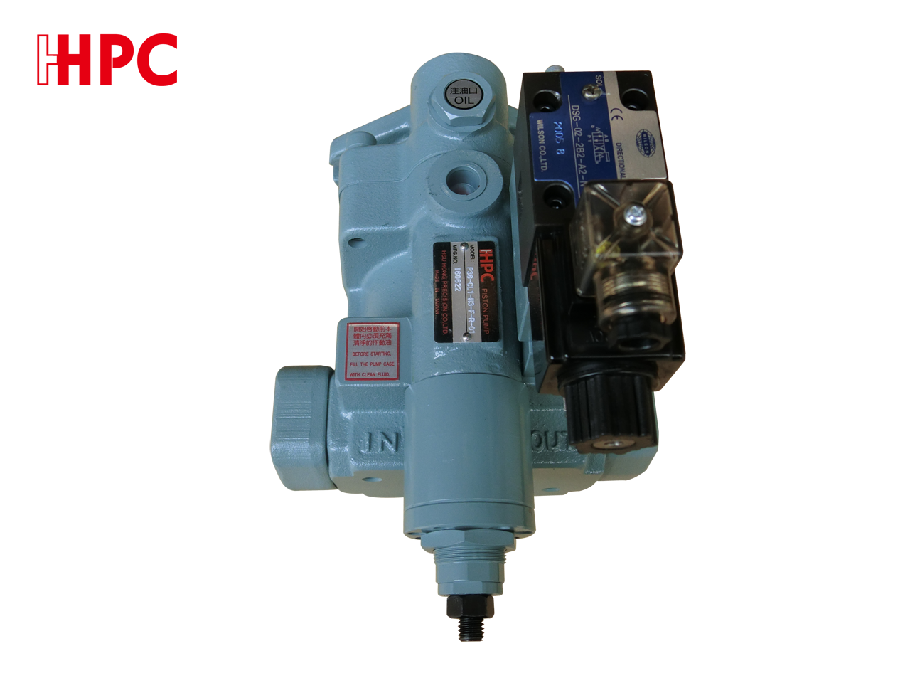 臺灣HHPC旭宏P16-CL1-H3-F-R-01電磁控制兩壓兩流型