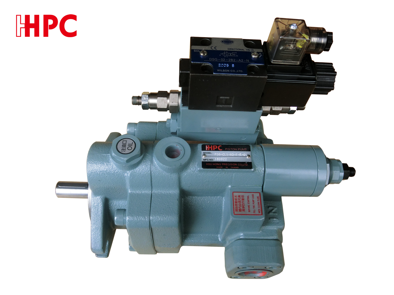 臺灣HHPC旭宏P16-CL1-H3-F-R-01電磁控制兩壓兩流型