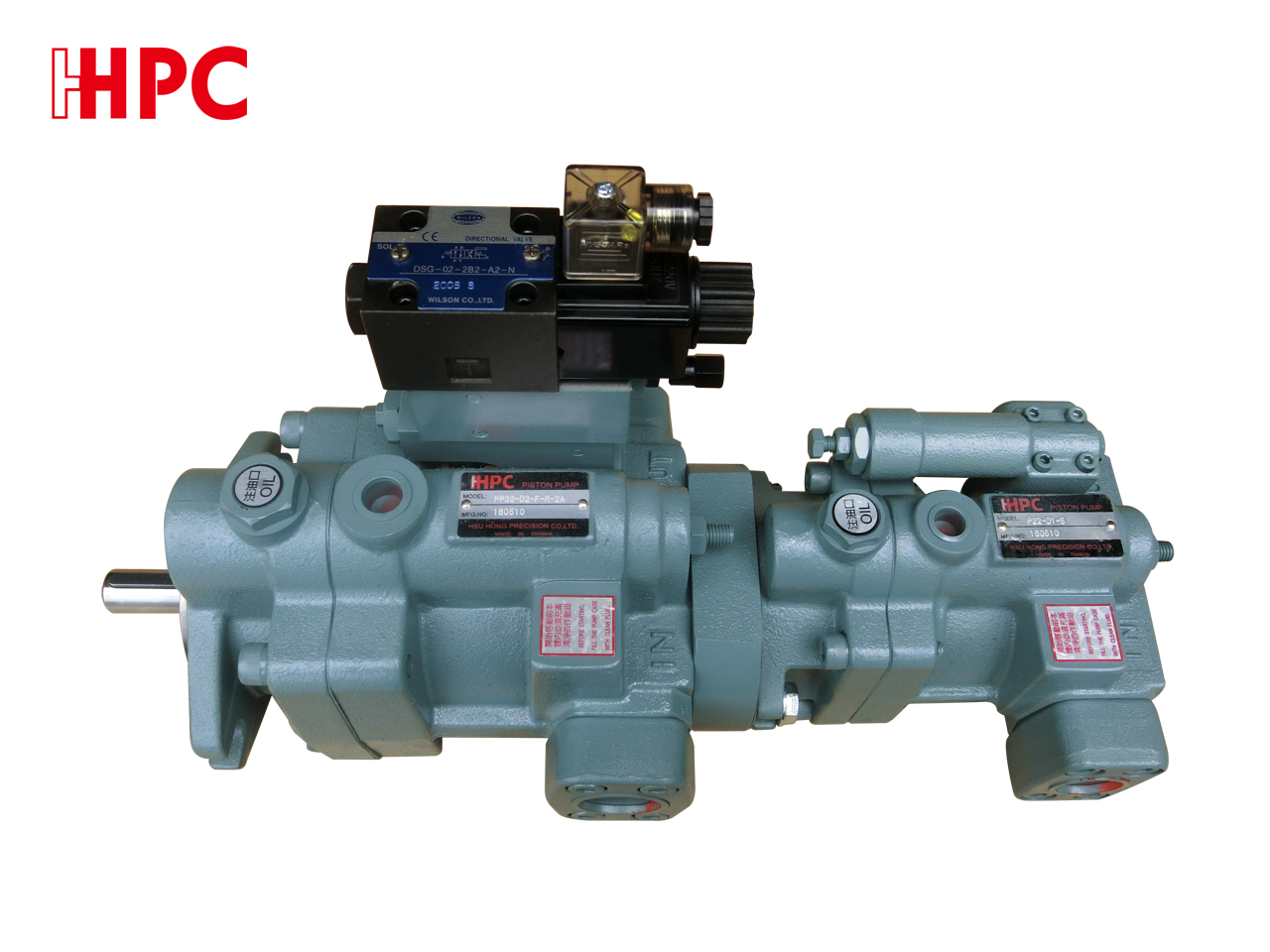 臺(tái)灣HHPC旭宏P(guān)P雙聯(lián)泵